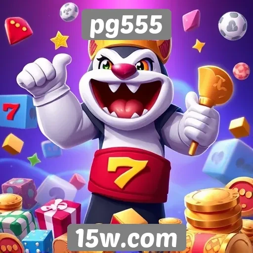 pg555 oferece diversidade de jogos online